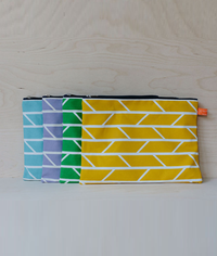 A4 Travel Pouch - Convergence - Mustard